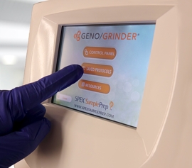 Zellaufschluss-Mühle SPEX 2010 Geno/Grinder® Touchscreen