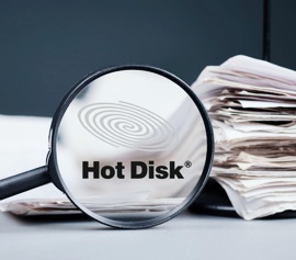 Suchen Sie nach Veröffenlichtungen in der Hot Disk Literatur Datenbank