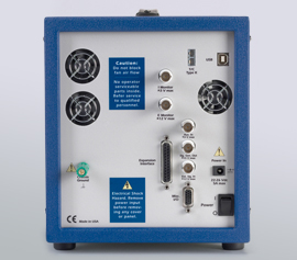 Gamry Reference 3000AE Potentiostat/Galvanostat/ZRA mit analogen- und digitalen Aus- und Eingängen (I-Monitor, E-Monitor, K-type thermocouple input, Aux-in, Signal Generator Out, External Signal In, Misc. I/O with 4x Digital-Ins and 4x Digital-Outs and 1x Analog Out) und der Ref30k Booster-Erweiterungsschnittstelle incl. schwebende Masse (galv. Trennung von der Schutzerdung)