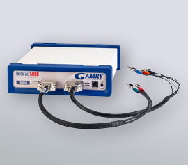 Gamry Interface 5000 Potentiostat/Galvanostat/ZRA mit separaten Hauptzellkabeln für Strom (60cm) und Spannung (60cm) incl. schwebender Masse (galv. Trennung von der Schutzerdung)