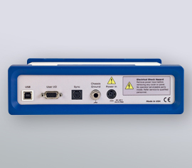 Interface-Geräteserie incl. Analog-Ein- und -Ausgängen und incl. Pt1000 Eingang über das optionale Monitor-Breakout Board (Mini-Din Monitor-Connector)