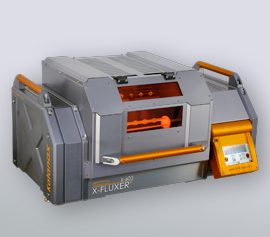Katanax X-Fluxer® X-600 mit geschlossener Sicherheitstür, Profilansicht