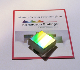 Richardson Grating Lab – Beugungsgitter mit Zertifikat