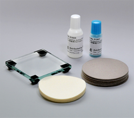 Polier Set zur Reinigung und zum Polieren von Arbeitselektroden