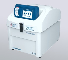 Cole-Parmer CG-500 Freezer/Mill® mit geschlossenem Deckel, betriebsbereit