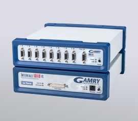 Gamry IMX8 (Elektrochemischer 8-Kanal- Multiplexer) in Kombination mit Gamry Interface 1010 Potentiostat/Galvanostat/ZRA