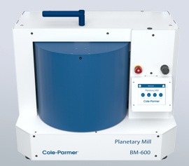Planeten-Kugelmühle Cole-Parmer BM-600 Planetary Mill mit geschlossener Sicherheitstür