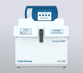 Cole-Parmer Kryomühle CG-450 Freezer/Mill® mit geschlossenem Deckel, betriebsbereit